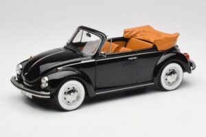 Volkswagen Beetle 1303 Cabriolet Negro Norev 1:18 188533 Metal