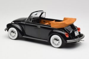 Volkswagen Beetle 1303 Cabriolet Negro Norev 1:18 188533 Metal - imagen 5 de 6