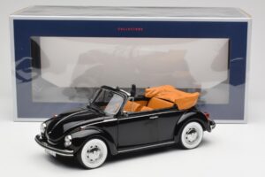 Volkswagen Beetle 1303 Cabriolet Negro Norev 1:18 188533 Metal - imagen 6 de 6