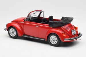 Volkswagen Beetle 1303 Cabriolet Rojo Norev 1:18 188529 Metal - imagen 5 de 6
