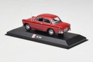 Volkswagen 1500 Ruby Rojo Minichamps 1:43 VW001 Metal - imagen 3 de 4