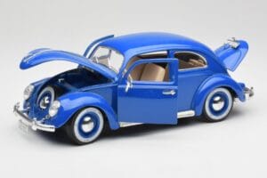 Volkswagen Beetle Azul Bburago 1:18 23124646 Metal - imagen 2 de 8