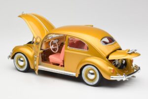 Volkswagen Beetle Dorado Bburago 1:18 3361 Metal - imagen 5 de 8
