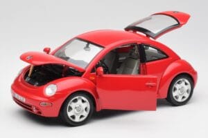 Volkswagen New Beetle Rojo Bburago 1:18 8185108 Metal - imagen 2 de 8