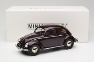 Volkswagen Beetle Ruby Rojo Minichamps 1:18 107054002 Resina - imagen 6 de 6