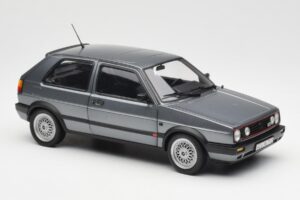 Volkswagen Golf Mk2 GTI Gris Metalizado Norev 1:18 188442 Metal - imagen 6 de 8