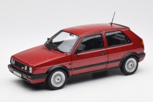 Volkswagen Golf Mk2 GTI Rojo Metalizado Norev 1:18 188555 Metal
