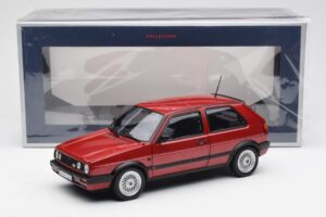 Volkswagen Golf Mk2 GTI Rojo Metalizado Norev 1:18 188555 Metal - imagen 8 de 8