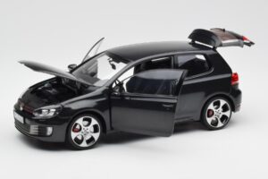 Volkswagen Golf Mk6 GTI Gris Metalizado Norev 1:18 188503 Metal - imagen 2 de 7