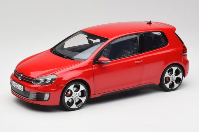 Volkswagen Golf Mk6 GTI Tornado Rojo Norev 1:18 5K3099302Y3D Metal