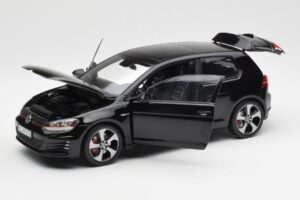 Volkswagen Golf Mk7 GTI Negro Norev 1:18 188550 Metal - imagen 2 de 8