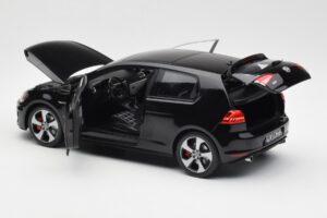 Volkswagen Golf Mk7 GTI Negro Norev 1:18 188550 Metal - imagen 5 de 8