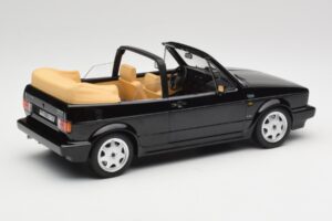 Volkswagen Golf Mk1 Cabriolet Negro Norev 1:18 188568 Metal - imagen 2 de 6