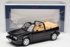 Volkswagen Golf Mk1 Cabriolet Negro Norev 1:18 188568 Metal - imagen 6 de 6