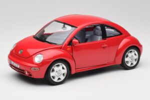 Volkswagen New Beetle Rojo Bburago 1:18 3342 Metal