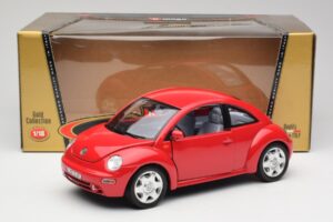 Volkswagen New Beetle Rojo Bburago 1:18 3342 Metal - imagen 8 de 8