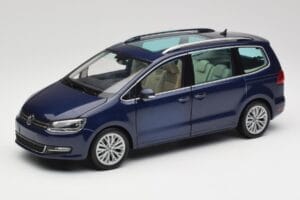Volkswagen Sharan 7N Shadow Azul Metálico Minichamps 1:18 Volkswagen Sharan 7N Shadow Azul Metálico Minichamps 1:18 110051100 Metal