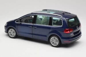 Volkswagen Sharan 7N Shadow Azul Metálico Minichamps 1:18 110051100 Metal - imagen 7 de 8