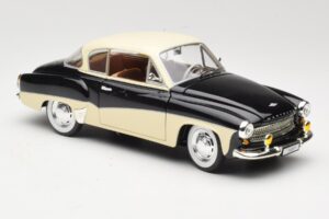 Wartburg 311 Coupe Negro & Beige Revell 1:18 8419 Metal - imagen 6 de 8