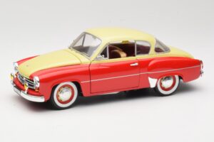 Wartburg 311 Coupe Rojo & Beige Revell 1:18 8418 Metal