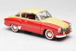 Wartburg 311 Coupe Rojo & Beige Revell 1:18 8418 Metal - imagen 6 de 8