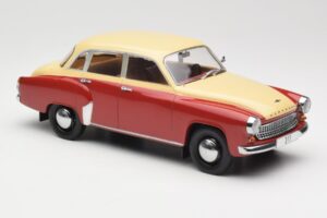Wartburg 311 Dark Red Beige MCG 1:18 MCG18299 Metal - imagen 4 de 6