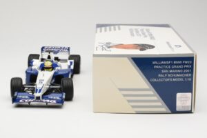 Williams FW23 BMW #5 R. Schumacher Practice San Marino GP 2001 Minichamps 1:18 80430146710 Metal - imagen 6 de 6