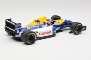 Williams FW14B Renault #5 N. Mansell Canon Williams Team F1 World Champion 1992 Minichamps 1:18 186920005 Metal - imagen 3 de 9