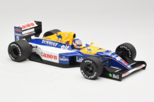 Williams FW14B Renault #5 N. Mansell Canon Williams Team F1 World Champion 1992 Minichamps 1:18 186920005 Metal - imagen 6 de 9