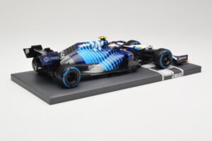 Williams Racing Mercedes FW43B #6 N. Latifi Belgian GP 2021 Minichamps 1:18 117211306 Metal - imagen 3 de 6