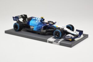 Williams Racing Mercedes FW43B #6 N. Latifi Belgian GP 2021 Minichamps 1:18 117211306 Metal - imagen 4 de 6