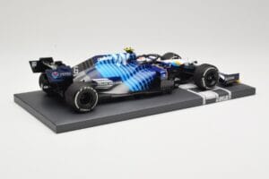 Williams Racing Mercedes FW43B #6 N. Latifi Saudi Arabian GP 2021 Minichamps 1:18 117212206 Metal - imagen 3 de 6