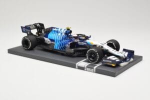 Williams Racing Mercedes FW43B #6 N. Latifi Saudi Arabian GP 2021 Minichamps 1:18 117212206 Metal - imagen 4 de 6