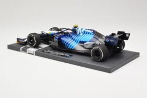 Williams Racing Mercedes FW43B #6 N. Latifi Saudi Arabian GP 2021 Minichamps 1:18 117212206 Metal - imagen 5 de 6