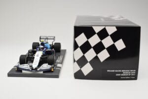 Williams Racing Mercedes FW43B #6 N. Latifi Saudi Arabian GP 2021 Minichamps 1:18 117212206 Metal - imagen 6 de 6