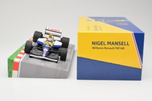 Williams Renault FW14B #5 N. Mansell F1 World Champion 1992 Collectors Box Minichamps 1:18 113920005 Metal - imagen 6 de 6