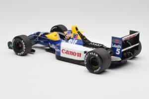 Williams Renault FW14B #5 N. Mansell F1 World Champion 1992 Minichamps 1:18 110920005 Metal - imagen 5 de 8