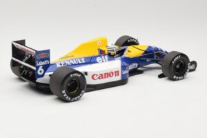 Williams Renault FW14B #6 R. Patrese 1992 Minichamps 1:18 110920006 Metal - imagen 3 de 8