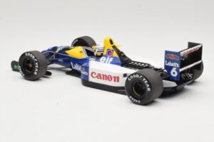 Williams Renault FW14B #6 R. Patrese 1992 Minichamps 1:18 110920006 Metal - imagen 5 de 8