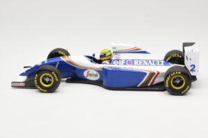 Williams FW16 Renault #2 A. Senna San Marino GP 1994 Minichamps 1:18 540941832 Metal - imagen 4 de 7