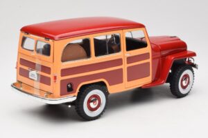 Willys Jeep Station Wagon Rojo Road Signature 1:18 92858 Metal - imagen 3 de 8