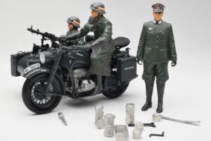 Zundapp KS 750 Sidecar Walkure Schuco 1:10 450651900 Metal - imagen 2 de 7