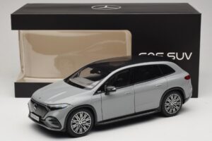 Mercedes EQS SUV X296 Manufaktur Alpine Grey NZG 1:18 B66960591 Metal - imagen 8 de 8