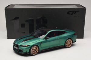 BMW M4 CS G82 Frozen Isle of Man Green GT Spirit 1:18 GT994 Resina - imagen 6 de 6