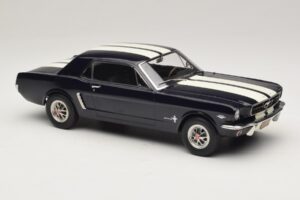 Ford Mustang Nightmist Blue Norev 1:18 182805 Metal - imagen 4 de 6