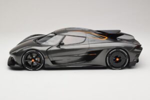 Koenigsegg Jesko Absolut 0-400-0 km/h Récord Graphite Grey GT Spirit 1:12 GT575 Resina - imagen 3 de 6