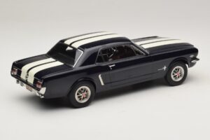 Ford Mustang Nightmist Blue Norev 1:18 182805 Metal - imagen 2 de 6