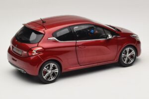 Peugeot 208 GTI Rubis Red Norev 1:18 184700 Metal - imagen 3 de 8
