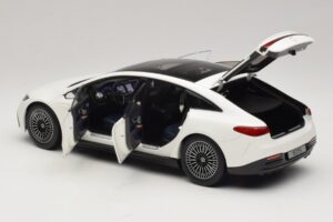 Mercedes EQS V297 Manufaktur Opalite White NZG 1:18 B66961049 Metal - imagen 5 de 8