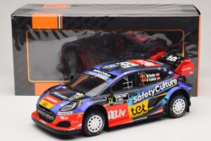 Ford Puma Rally1 #22 M. Sesks / R. Francis Rally Sweden 2025 IXO 1:18 18RMC240 Metal - imagen 6 de 6